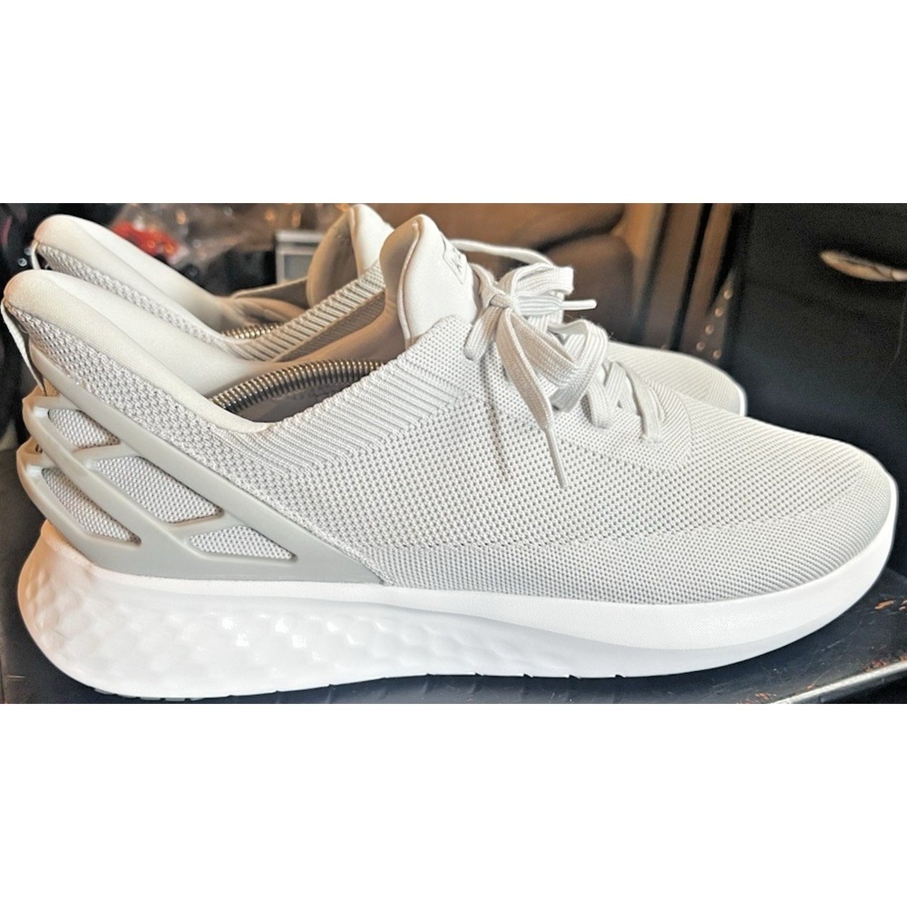 Kizik Athens Sneakers Men's 13 Wide Grey Hands-Free Slip-On Athletic Shoes